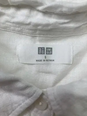 UNIQLO/ユニクロ/シャツ/ブラウス/トップス/ホワイト/S