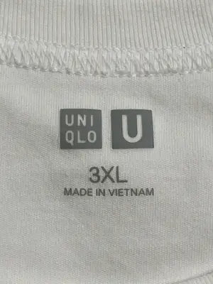 UNIQLO/ユニクロ/Tシャツ/カットソー/トップス/ホワイト/3XL