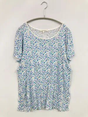 TINY CREEK/Tシャツ/カットソー/トップス/ブルー/L
