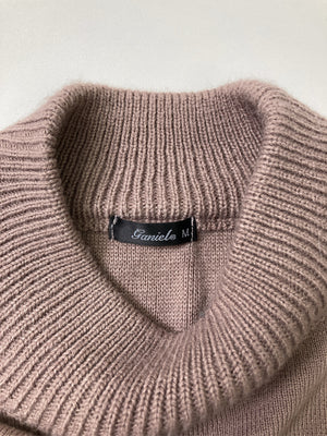 GANIEL/ニット/セーター/トップス/ブラウン/M