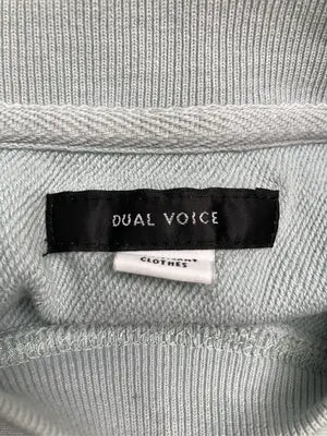 DUAL VOICE/スウェット/トップス/グレー/XL  チェスト104～112cm　身長175～185cm