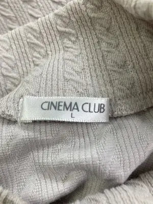 CINEMA CLUB/シネマクラブ/ニット/セーター/トップス/ベージュ/L