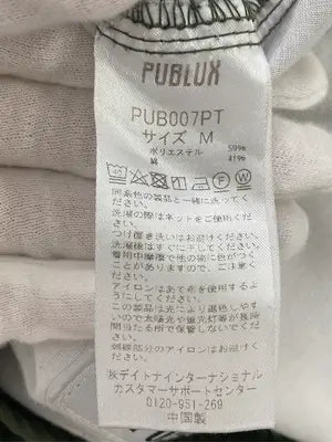 PUBLUX/パブリュクス/カーゴパンツ/パンツ/カーキ/M