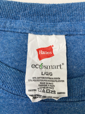 Hanes/ヘインズ/Tシャツ/カットソー/トップス/ブルー/L