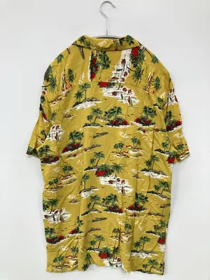 シャツ/ブラウス/トップス/イエロー/LL