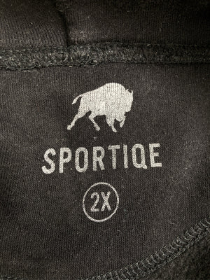 SPORTIQE/パーカー/トップス/ブラック/2X