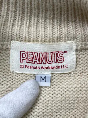 PEANUTS/ピーナッツ/ニット/セーター/トップス/ベージュ/M