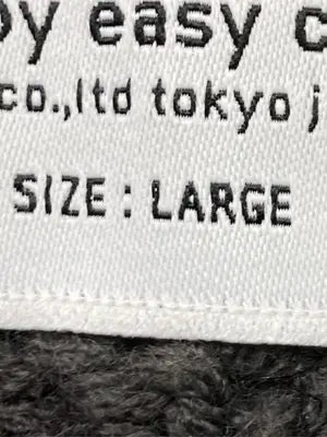 coen/コーエン/ニット/セーター/トップス/ブラック/LARGE