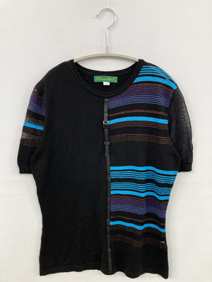 Deng Hao/ニット/セーター/トップス/ブラック/170/92A