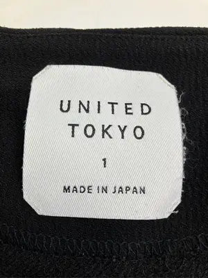 UNITED TOKYO/ユナイテッドトウキョウ/Tシャツ/カットソー/トップス/ブラック/1