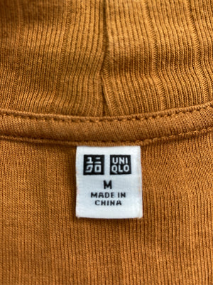 UNIQLO/ユニクロ/Tシャツ/カットソー/トップス/オレンジ/M