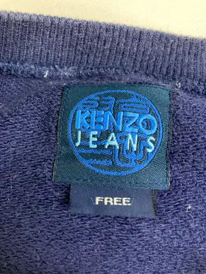 KENZO JEANS/ケンゾージーンズ/スウェット/トップス/ネイビー/FREE