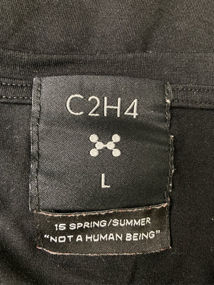 C2H4/Tシャツ/カットソー/トップス/ブラック/L