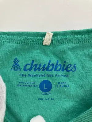 chubbies/Tシャツ/カットソー/トップス/グリーン/L