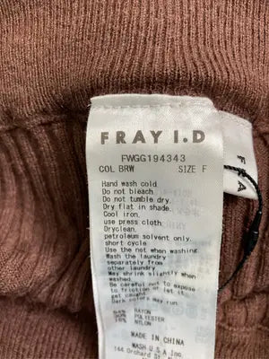 FRAY I.D/フレイアイディー/その他パンツ/パンツ/ブラウン/F