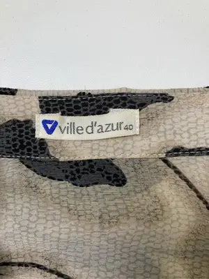 ville d'azur/ワンピース/ワンピース/ドレス/ブラウン/40