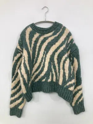 ZARA/ザラ/ニット/セーター/トップス/グリーン/EUR M/USA M/ MEX 28