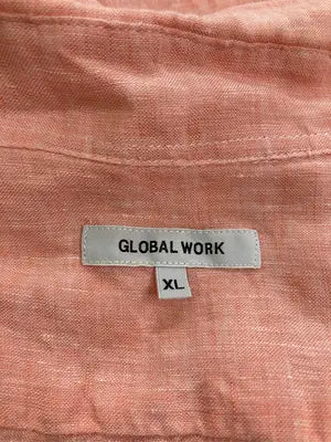 GLOBAL WORK/グローバルワーク/シャツ/ブラウス/トップス/オレンジ/XL