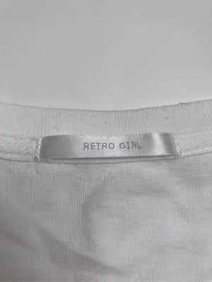 RETRO GIRL/レトロガール/Tシャツ/カットソー/トップス/ホワイト/F