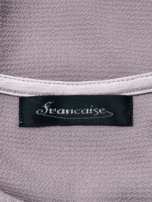 francaise/Tシャツ/カットソー/トップス/パープル/LL