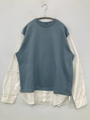 ITEMS/アイテムズ/Tシャツ/カットソー/トップス/スカイブルー/L