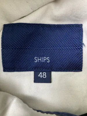 SHIPS/シップス/スラックス/パンツ/ネイビー/48