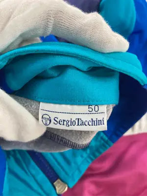 Sergio Tacchini/セルジオタッキーニ/ジャージ/トラックジャケット/トップス/ネイビー/US 40
