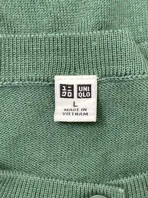 UNIQLO/ユニクロ/カーディガン/ボレロ/トップス/グリーン/L