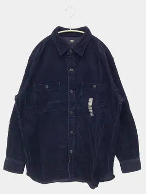 UNIQLO/ユニクロ/シャツ/ブラウス/トップス/ネイビー/XL