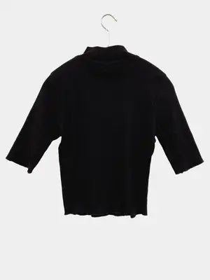 ZARA/ザラ/Tシャツ/カットソー/トップス/ブラック/USA M
