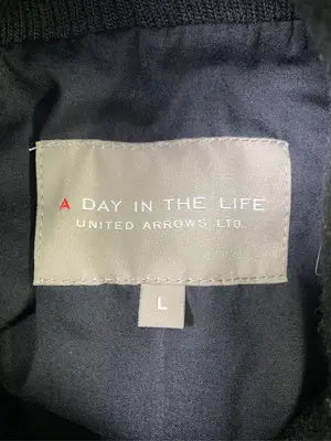 A DAY IN THE LIFE UNITED ARROWS/アデイインザライフユナイテッドアローズ/スタジャン/ジャケット/アウター/ブラック/L