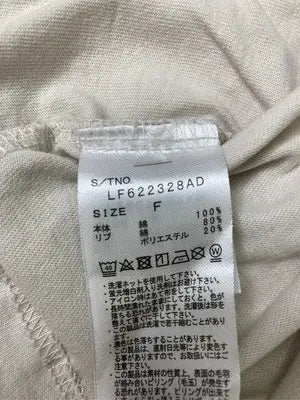 LOWRYS FARM/ローリーズファーム/Tシャツ/カットソー/トップス/ベージュ/F