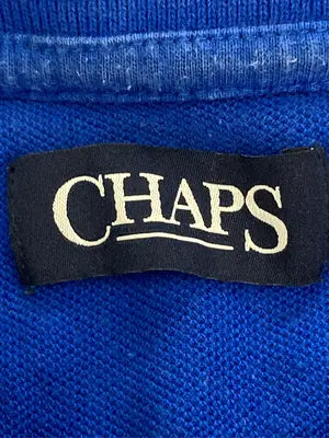 CHAPS/チャップス/ポロシャツ/トップス/ブルー/L