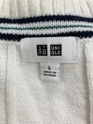 UNIQLO/ユニクロ/ベスト/トップス/ホワイト/L