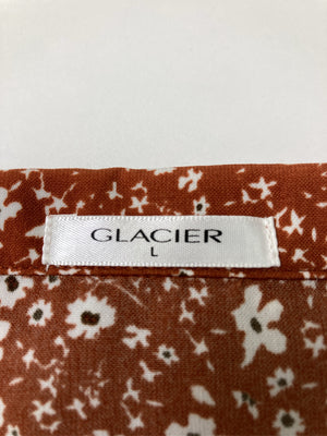 GLACIER/グラシア/シャツ/ブラウス/トップス/ブラウン/L