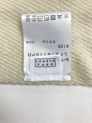 LOWRYS FARM/ローリーズファーム/マフラー/ファッション雑貨/ホワイト