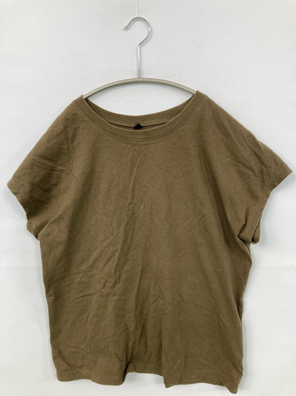 UNIQLO/ユニクロ/Tシャツ/カットソー/トップス/カーキ/M