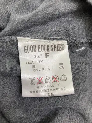 GOOD ROCK SPEED/グッドロックスピード/Tシャツ/カットソー/トップス/グレー/F