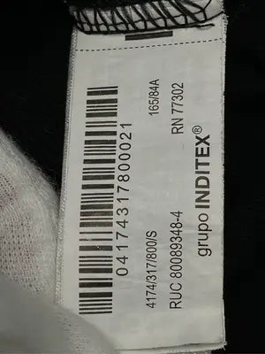 ZARA/ザラ/Tシャツ/カットソー/トップス/ブラック/S