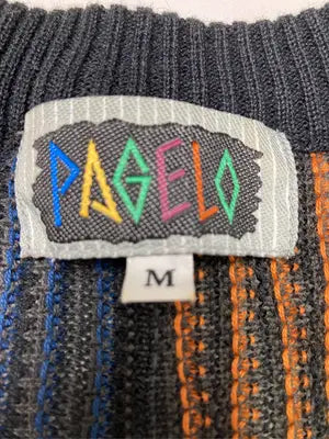 PAGELO/パジェロ/ニット/セーター/トップス/ネイビー/M