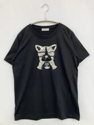 INDIMARK/Tシャツ/カットソー/トップス/ブラック