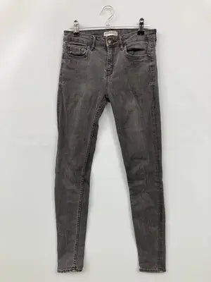 ZARA WOMAN/ザラウーマン/デニムパンツ/パンツ/グレー/EUR 34 USA 02 MEX 24