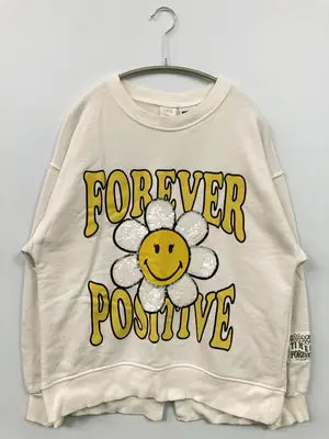 ZARA/ザラ/スウェット/トップス/ホワイト/13-14