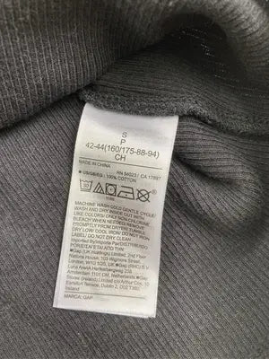 GAP/ギャップ/Tシャツ/カットソー/トップス/ブラック/S