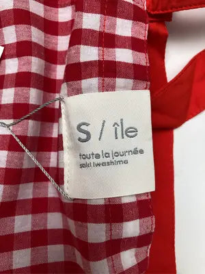S/ile/トートバッグ/バッグ/レッド