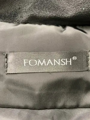 FOMANSH/ダウンベスト/ジャケット/アウター/ブラック/M