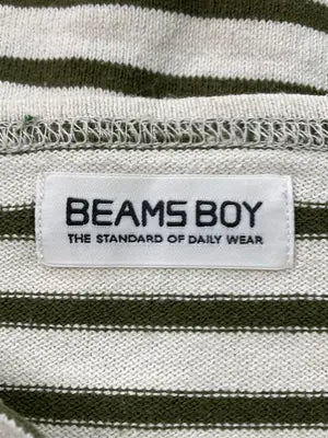 BEAMS BOY/ビームスボーイ/Tシャツ/カットソー/トップス/カーキ/FREE