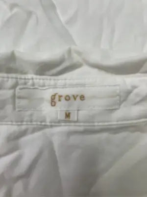 grove/グローブ/シャツ/ブラウス/トップス/ホワイト/M