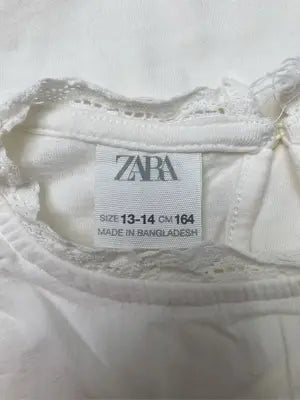 ZARA/ザラ/シャツ/ブラウス/トップス/ホワイト/SIZE13-14　164cm
