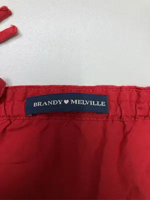 BRANDY MELVILLE/ブランディーメルビル/キャミソール/トップス/レッド